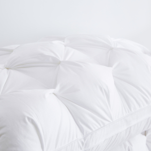 <span class=keywords><strong>Oreiller</strong></span> décoratif en tissu 100% coton, coussin de lit pelucheux avec plumes, bon marché, à insertion d'hôtel, pour dormir - Product Image 4