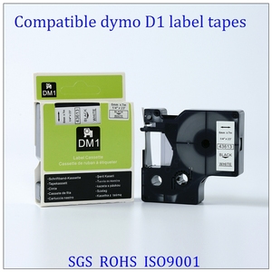 6mm negro sobre blanco compatible <span class=keywords><strong>DYMO</strong></span> <span class=keywords><strong>D1</strong></span> etiqueta 43613 - Product Image 1