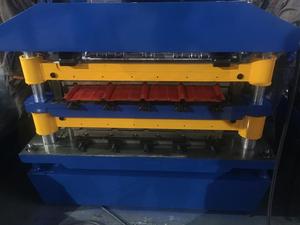 자동 R-패널 및 AG 패널 금속 루핑 시트 더블 레이어 롤 성형 기계 - Product Image 3