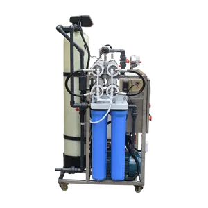 Ro Mini Automatic Seawater Machine Runxin Small Seawater Desalination Plant 1054 FRP 4800LPD SW-2540 CE Certificate SUS304