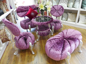 بار بار البراز أثاث/ بار البراز أثاث اشلي/ اليقطين أثاث غرف معيشة البراز - Product Image 4