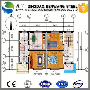 More cheap 100 mm eps sandwich panel prefab housing - Product Image 2