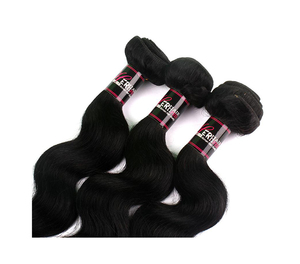 Extensiones de paquete de cabello humano virgen con logotipo personalizado pegatinas de envoltura de embalaje, etiquetas de cabello autoadhesivas de marca personalizada - Product Image 2