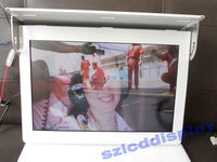 21.5 "22" pouces monté au plafond Bus TV Digital Ad Multimedia Display