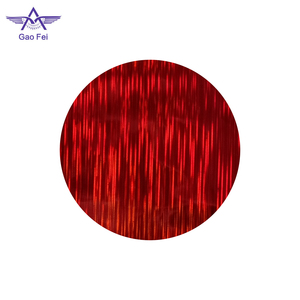 Di Colore rosso di <span class=keywords><strong>Disegno</strong></span> di Alluminio Laser Olografica PET Metallizzato <span class=keywords><strong>Pellicola</strong></span> - Product Image 5