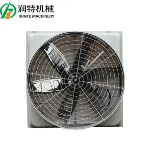 Ventilador de presión negativa, extractor industrial de alta potencia, Ventilación de cría de fábrica, ventilador de ventilación de enfriamiento