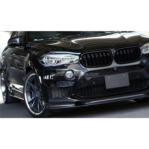Carbon Fiber <span class=keywords><strong>Front</strong></span> Bumper Lip Spoiler <span class=keywords><strong>Splitter</strong></span> Cho BMW <span class=keywords><strong>X5M</strong></span> X6M F85 F86 2015 2016 2017 2018 3D Phong Cách Đầu chin Xẻng - Product Image 6