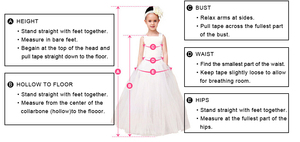 Vestido largo para niñas pequeñas con <span class=keywords><strong>tren</strong></span> Blanco Hermosos vestidos de flores para niñas - Product Image 6