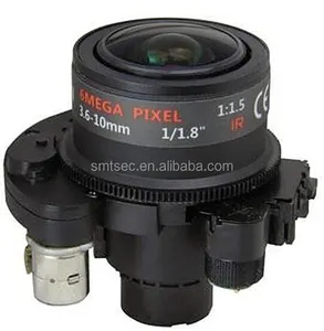 SL-3610MFZ6-IR Bermotor 3.6 ~ 10 Mm Cctv Video Surveilans Equ F1.4 P-iris CS Mount 6.0 Megapixel Lensa CCTV dengan Koreksi IR