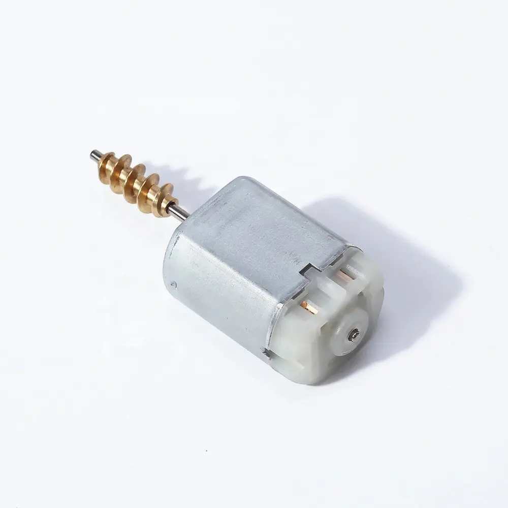 Best price 12 volt car door lock actuator motor dc worm motor with high quality