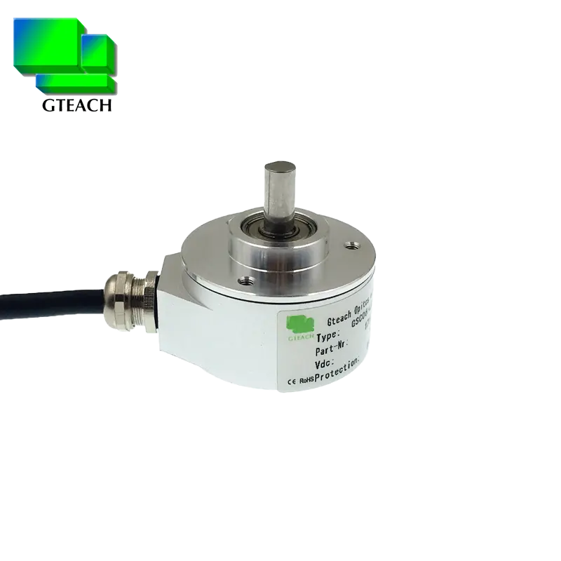 Codificador ultrafino mini rotatório, codificador giratório do eixo de 6mm