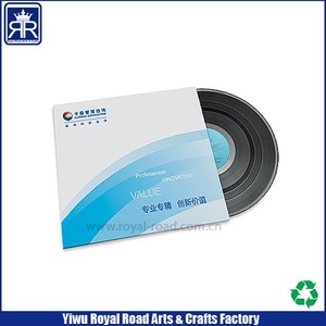 Matériau recyclé de couverture en carton <span class=keywords><strong>CD</strong></span> unique imprimé en couleur pour l'emballage et l'impression de produits - Product Image 4