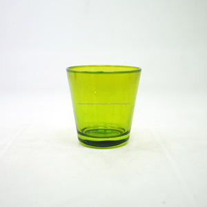 <span class=keywords><strong>Pas</strong></span> <span class=keywords><strong>cher</strong></span> <span class=keywords><strong>petit</strong></span> mini jaune vert couleur bougeoirs en verre pour éclairage décoration - Product Image 2