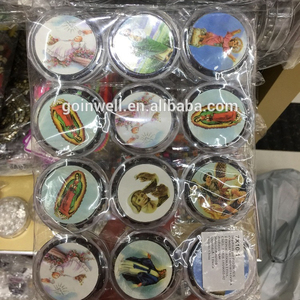 Boîte de chapelet en plastique bon marché jésus vierge, boîte de chapelet rond catholique - Product Image 2