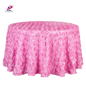 Rosette en satin nappe pour les mariages, partie - Product Image 1
