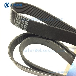 04120-21744 V-Riem Set voor S6D95L-1 Motor Waterpomp <span class=keywords><strong>Fan</strong></span> Drive Graafmachine PC200-6 Airconditioner Riem 04121 -21757 Onderdelen - Product Image 1