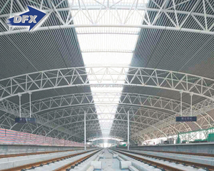 Gebouw Dak Structuur Licht Staal Ruimte Truss