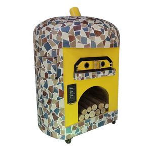 <span class=keywords><strong>Four</strong></span> à pizza électrique à tête ronde en <span class=keywords><strong>pierre</strong></span> céramique <span class=keywords><strong>d</strong></span>'<span class=keywords><strong>argile</strong></span> à 500 degrés - Product Image 3