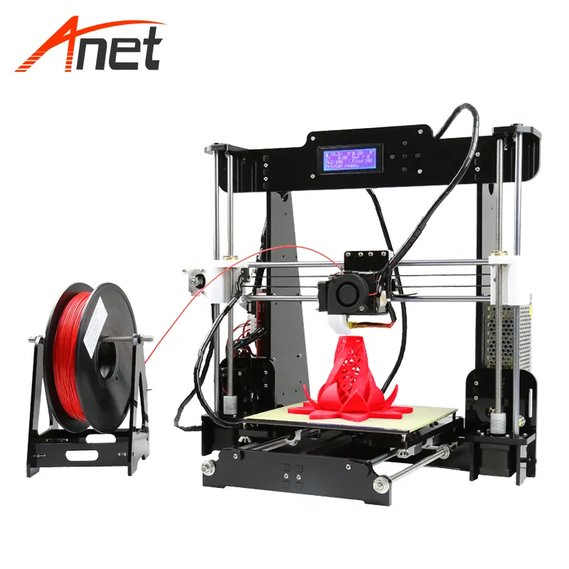 House-hold Semi Assembled High Precision Anet A8 DIY Desktop 3d Printer