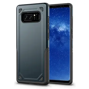 Logotipo personalizado TPU PC caja del teléfono para Samsung Galaxy S 8 funda de teléfono para Samsung Note8 caso