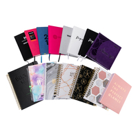 Carnets et journaux ordinaires imprimés en grande quantité personnalisés bon commerce de gros livres à couverture rigide