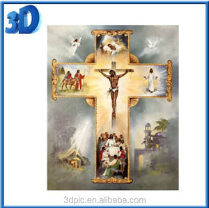 ThreeD fabrikant 3d foto vreedzame liefde 3d beeld van jezus christus