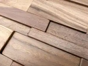 Harga terbaik kayu abu-abu travertine putih kerikil marmer lantai mosaik ubin dibuat di Cina