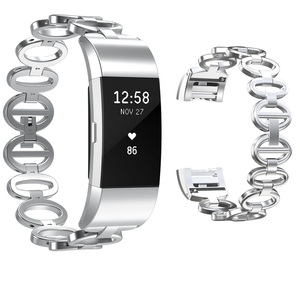 En gros Remplacement <span class=keywords><strong>Bracelet</strong></span> En <span class=keywords><strong>Acier</strong></span> Inoxydable Bracelets Montres Pour Fibit, <span class=keywords><strong>Bracelet</strong></span> Pour <span class=keywords><strong>Fitbit</strong></span> Charge 2 Bande Métallique - Product Image 3