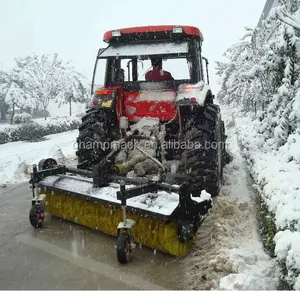 Mulai listrik traktor belakang salju penyapu