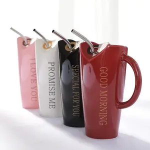 <span class=keywords><strong>Tazas</strong></span> <span class=keywords><strong>de</strong></span> Viaje <span class=keywords><strong>de</strong></span> <span class=keywords><strong>Cerámica</strong></span> para Sublimación <span class=keywords><strong>de</strong></span> Café con Pajita, Juegos <span class=keywords><strong>de</strong></span> <span class=keywords><strong>Tazas</strong></span> con Logotipo, Navidad, Lujo, Negro Nórdico, Venta al por Mayor, Tapa Inteligente Personalizada - Product Image 1