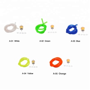 <span class=keywords><strong>Carburateur</strong></span> de moto 6mm Filtre à essence Tuyau d'essence Tuyau Ligne avec <span class=keywords><strong>4</strong></span> Clips pour Scooter Dirt Bike - Product Image 2