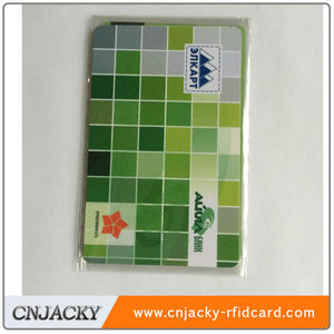 Muestra shipping SLE4442 PVC PET RFID blank card with chip - Product Image 6
