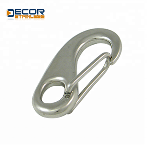 Acciaio inossidabile carabiner spring snap gancio