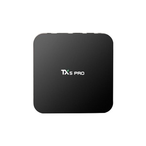 S905X TX5 PRO <span class=keywords><strong>Android</strong></span> mini TV Box 6.0 2017 Amlogic <span class=keywords><strong>Quad</strong></span> <span class=keywords><strong>Core</strong></span> 64bit 2 GB/16 GB UHD 4 K con mic 2.4G & 5G Wi-Fi Bluetooth - Product Image 1