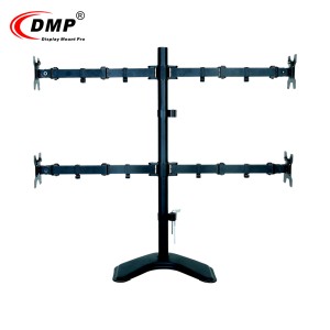 MFS-004 bilgisayar aksesuarları dörtlü LED/LCD monitör dağı <span class=keywords><strong>stand</strong></span>ı 13 ~ 27 "monitörler