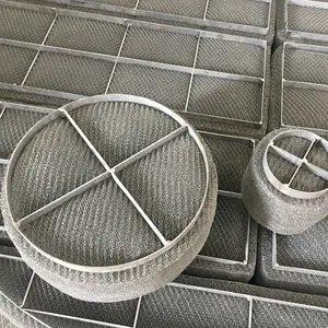 Metal Wire Mesh Demister for Tower Internal Knitted Wire Mesh Demister