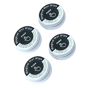 Mini toalha comprimida, limpador molhado descartável mágico - Product Image 1