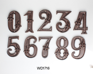 Hot Sale Metal Outside <strong>House</strong> <strong>Numbers</strong> Vintage <strong>Cast</strong> <strong>Iron</strong> Home <strong>Number</strong>
