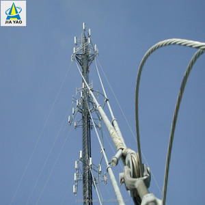 Torre de Mástil de Acero de Tres Patas con Soporte de Cable - Product Image 5