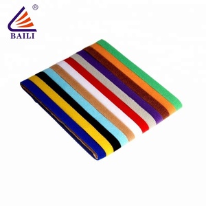 <span class=keywords><strong>2</strong></span> pollice superficie rivestimento in gomma hook <span class=keywords><strong>loop</strong></span> tape per la batteria/gestione dei cavi fascetta di nylon nastro magico - Product Image 2