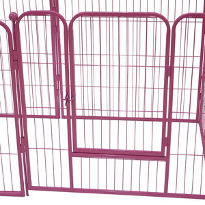 <strong>Cheap</strong> Modern Steel Tube Dog Runs Indoor <strong>Pet</strong> Puppy Dog <strong>Fence</strong> / Foldable Portable Animal <strong>Pet</strong> Playpen - Product Image 4