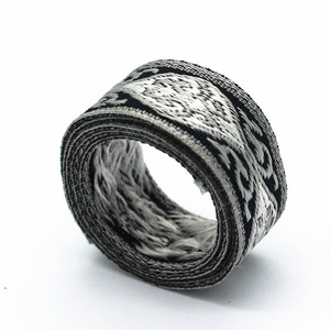 Ribbon Jacquard Net Tape Nhà Máy Trực Tiếp Dệt Polyester Ruy Băng Tùy Chỉnh Ribbon Trang Trí Hàng May Mặc, Một Mặt Màu Pantone - Product Image 4