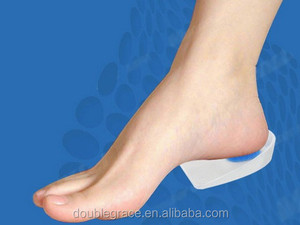 <span class=keywords><strong>Silicone</strong></span> altezza aumento <span class=keywords><strong>solette</strong></span> Gel PU cuscino tacco per alleviare il dolore altezza alzare <span class=keywords><strong>solette</strong></span> sportive Comfort scarpe <span class=keywords><strong>solette</strong></span> - Product Image 5