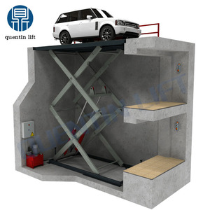 1e marque quentin lift En stocks Demontage les pneus nacelle ciseaux hydraulique - Product Image 4