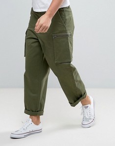 KY Wholesale Chino Loose Fit <strong>Harem</strong> Pants Men Cargo Pants Pocket Cotton Twill Concealed Fly Side Pockets Cargo <strong>Trousers</strong> - Product Image 4
