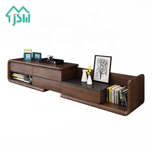 Venta al por mayor diseño clásico muebles madera de nogal extensible del Gabinete de la <span class=keywords><strong>TV</strong></span> - Product Image 1