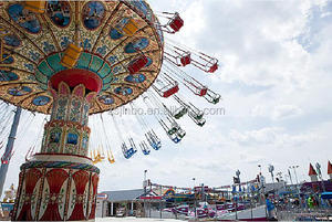 Jeux de foire en plein air <span class=keywords><strong>Manege</strong></span> Forain Swinger Chaises volantes à vendre - Product Image 6
