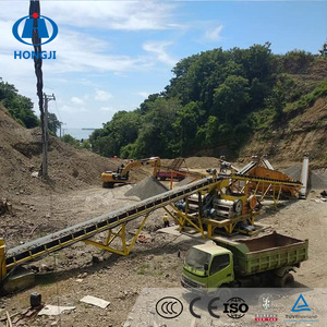 400 Tph אבן מגרסה מכונה בריסוק צמח או אבן ריסוק קו-הנאן Hongji