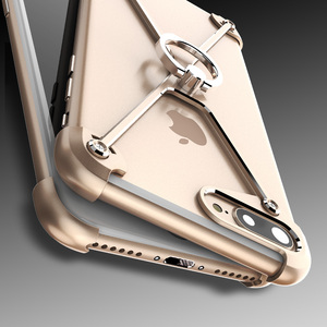 Creatività X Respingente Del Metallo Telaio In Lega di Alluminio Caso Della Copertura Del Telefono per il <span class=keywords><strong>iphone</strong></span> di <span class=keywords><strong>Apple</strong></span> 7 <span class=keywords><strong>8</strong></span> - Product Image 5