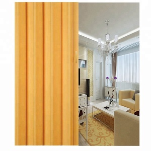 New Design 싼 Price pvc 아코디언 인테리어 접는 화장실 문